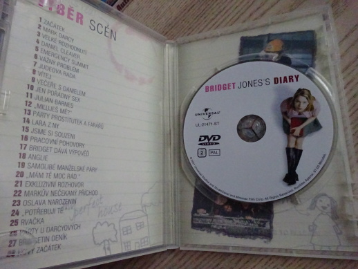DENÍK BRIDGET JONESOVÉ, DVD FILM