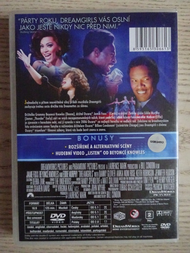 DREAM GIRLS, DVD FILM