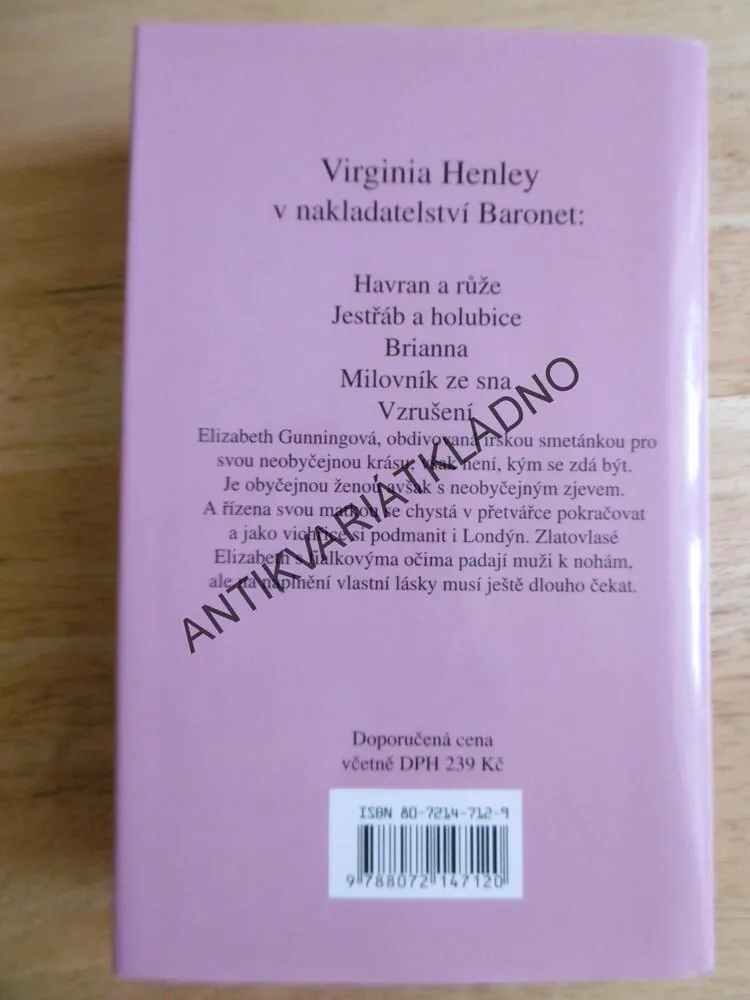 VZRUŠENÍ, VIRGINIA HENLEY, **an