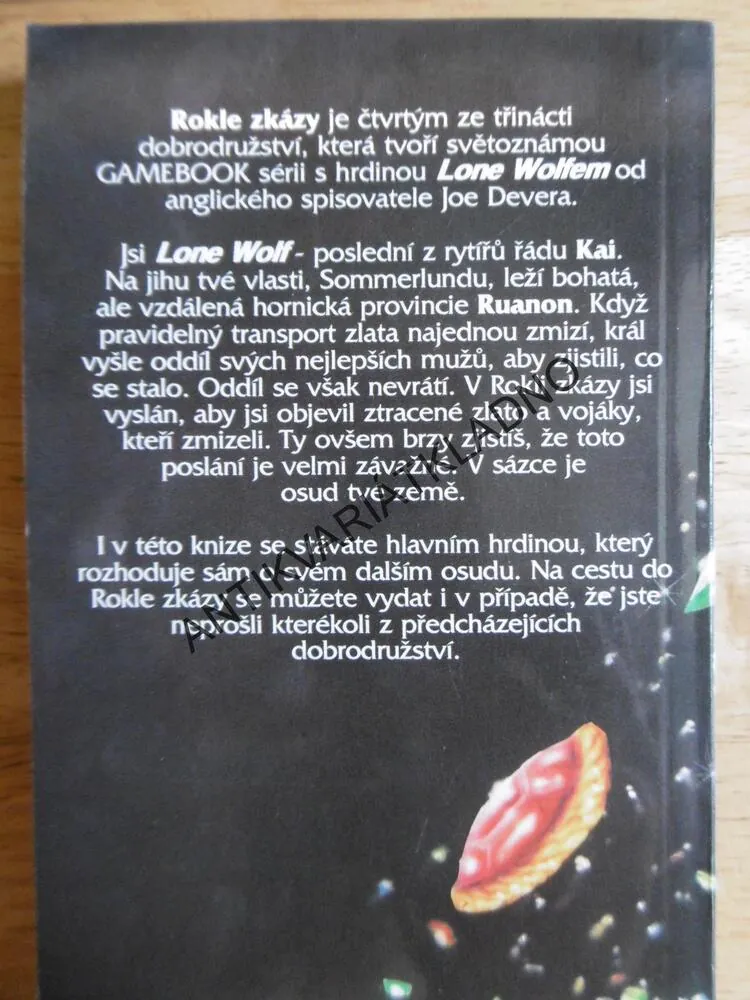 LONE WOLF 4.- ROKLE ZKÁZY, JOE DEVER, **an