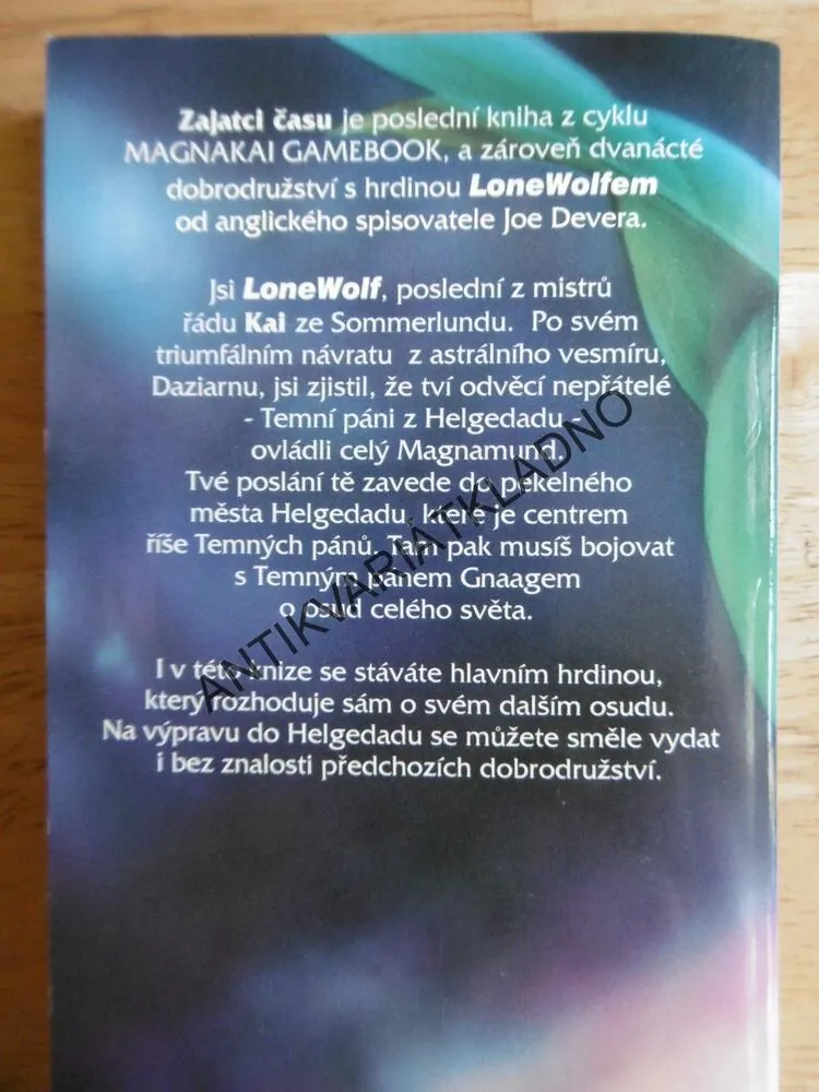 LONE WOLF 12.- PÁNI TEMNOT, JOE DEVER