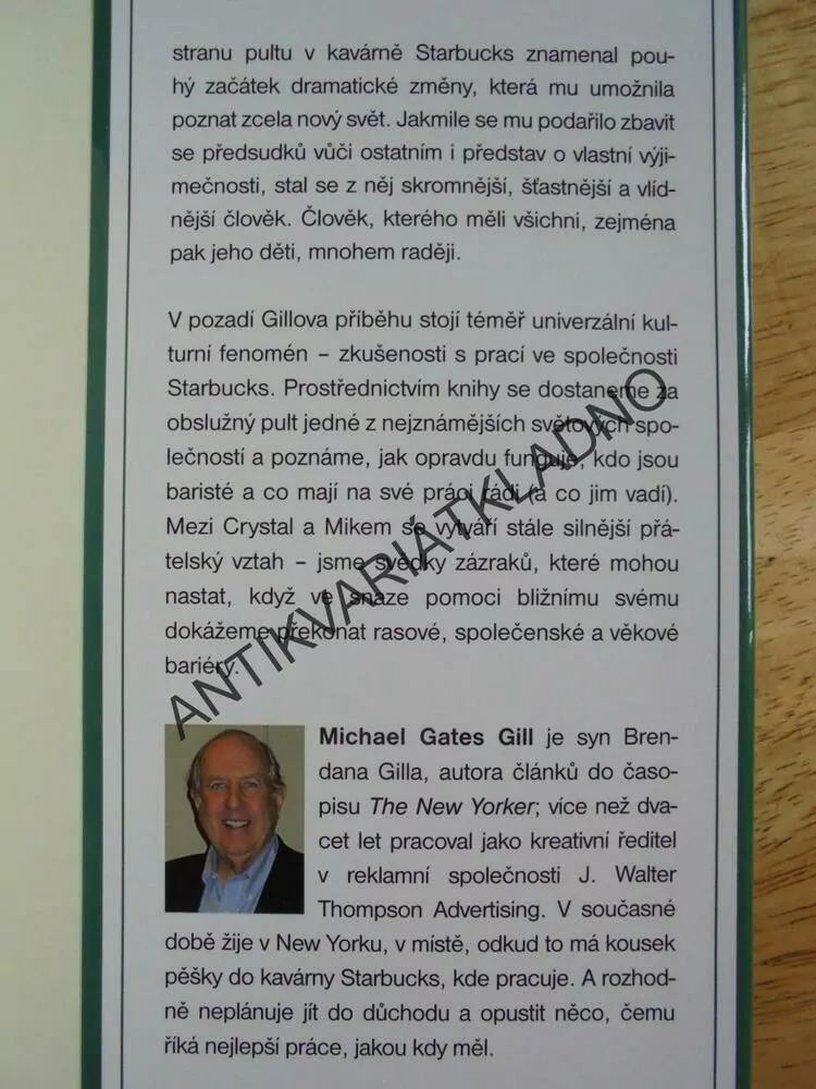 JAK MI STARBUCKS ZACHRÁNIL ŽIVOT,MICHAEL GATES GILL