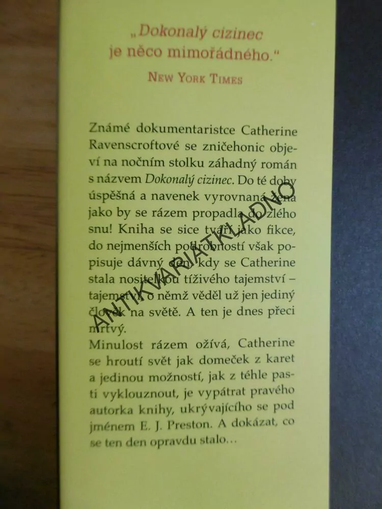 DOKONALÝ CIZINEC, RENÉE KNIGHT, **an