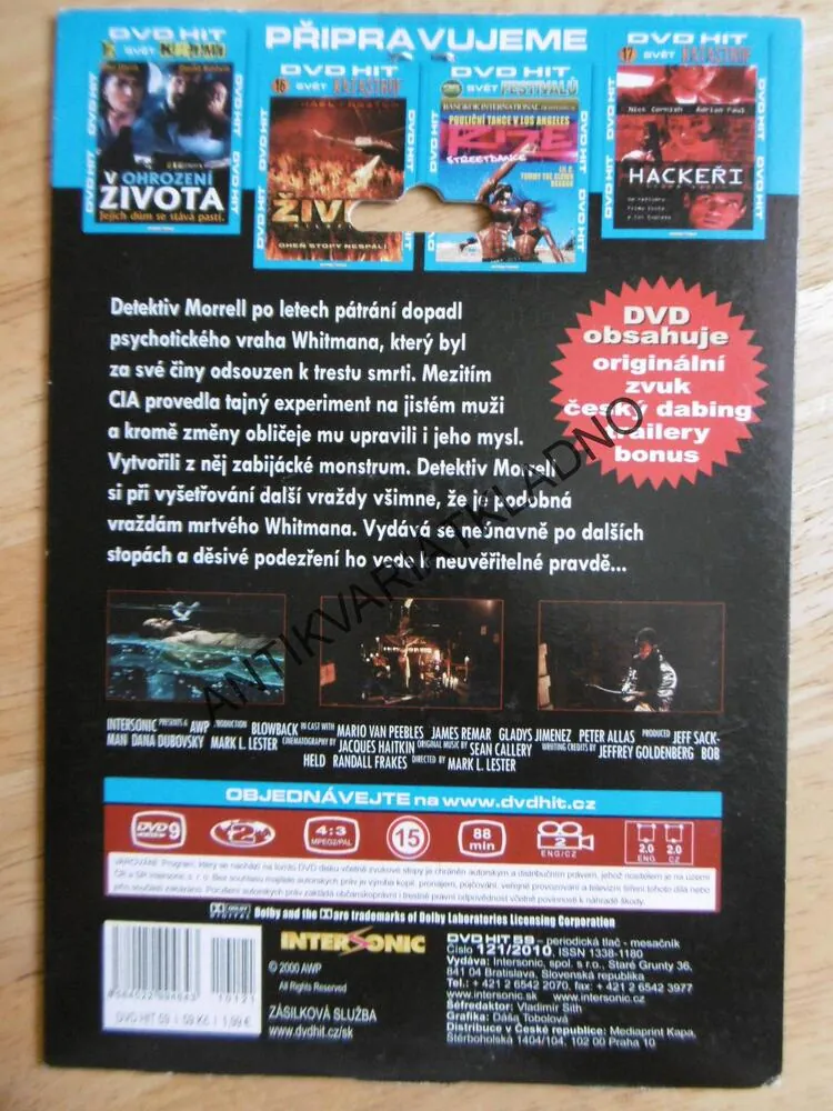 VRAH SE VRACÍ ... PO SMRTI ŽIVÝ, DVD FILM