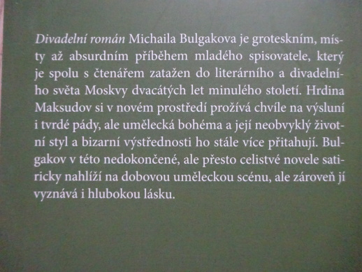 DIVADELNÍ ROMÁN, MICHAIL BULGAKOV, **an