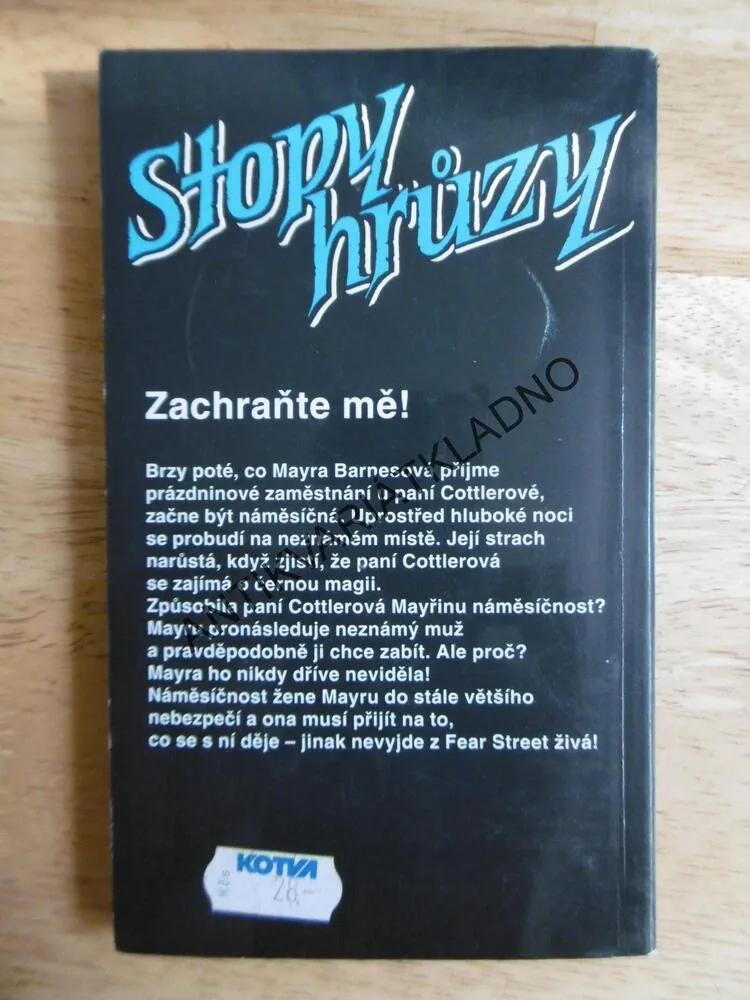 STOPY HRŮZY 30 - NÁMĚSÍČNÁ, R.L. STINE