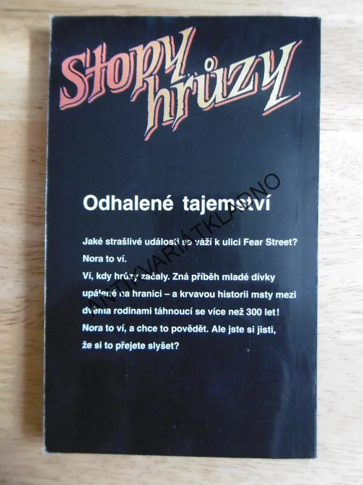 STOPY HRŮZY 51 - ZRADA 1., R.L. STINE