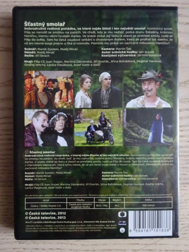 ŠŤASTNÝ SMOLAŘ, DVD FILM ČR