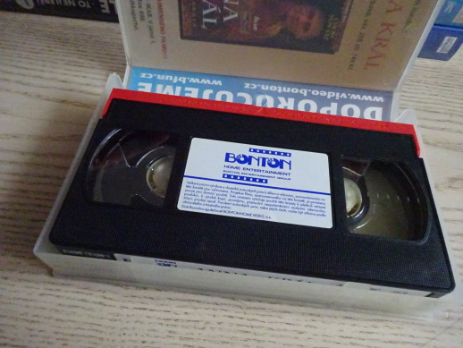 ANNA A KRÁL, VHS VIDEOKAZETA