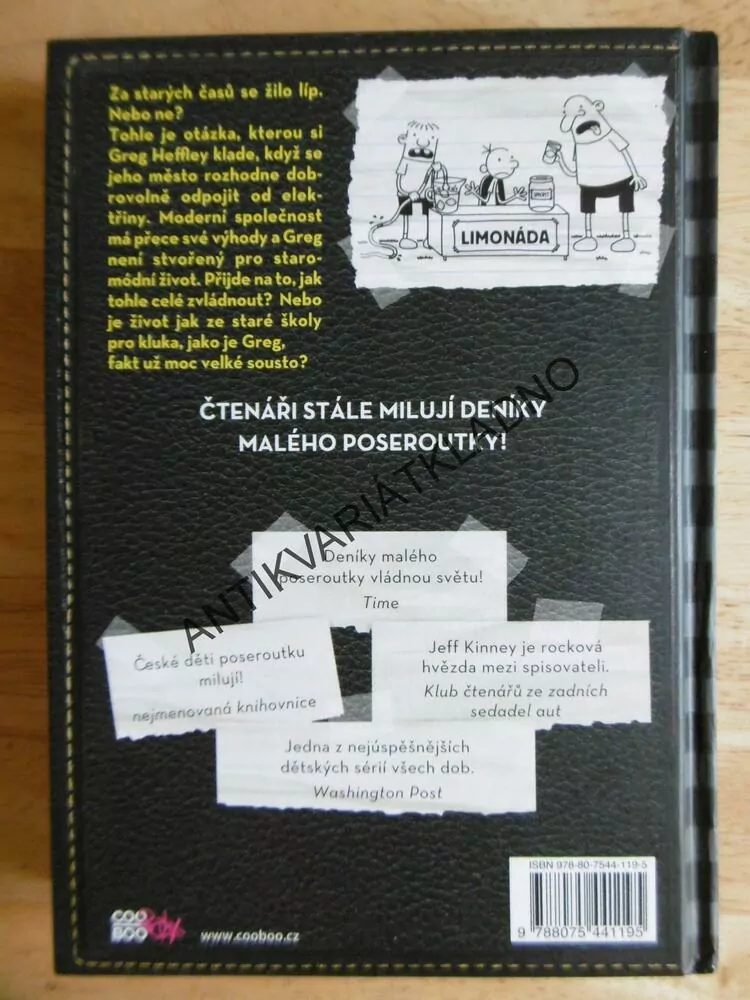 DENÍK MALÉHO POSEROUTKY, 10.STARÉ DOBRÉ ČASY , JEFF KINNEY, **an