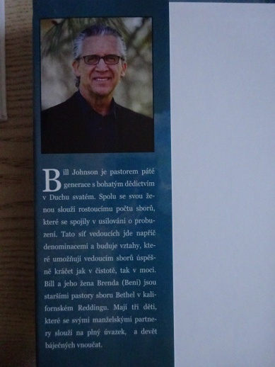 HOSTIT BOŽÍ PŘÍTOMNOST, BILL JOHNSON, **an