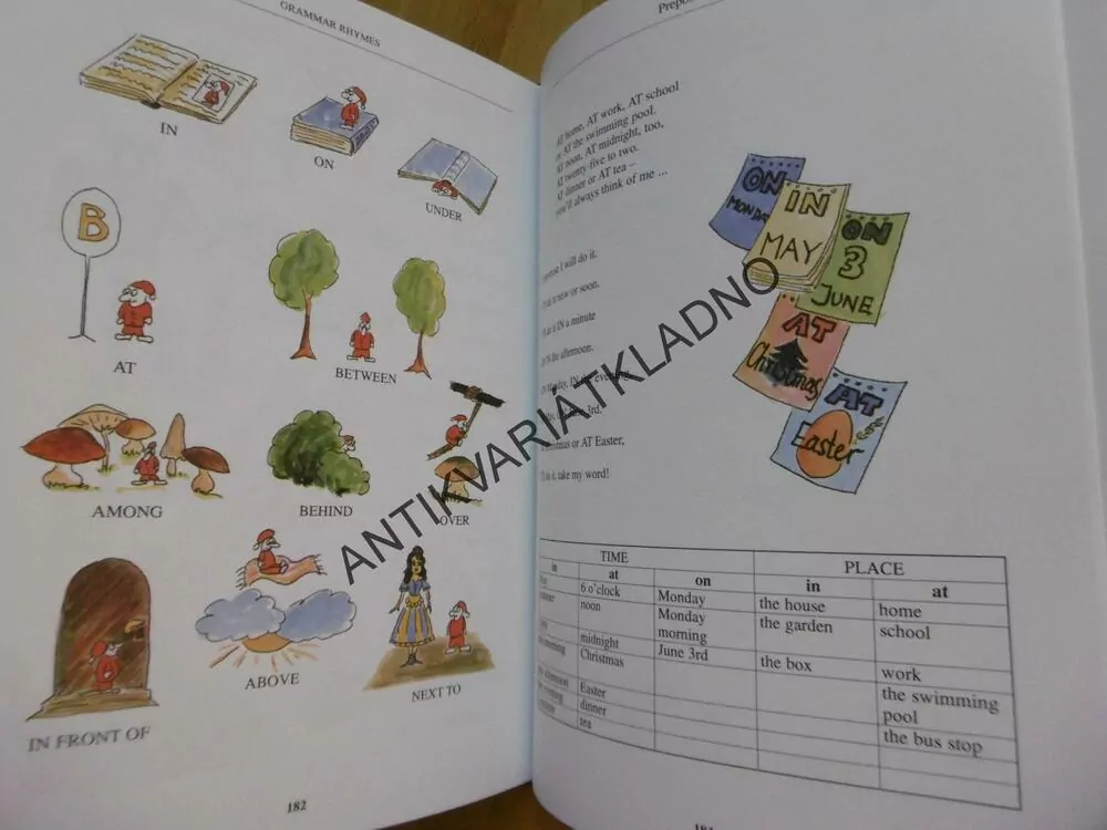 GRAMMAR RHYMES, VERŠOVANÁ ANGLICKÁ GRAMATIKA, ANGLIČTINA