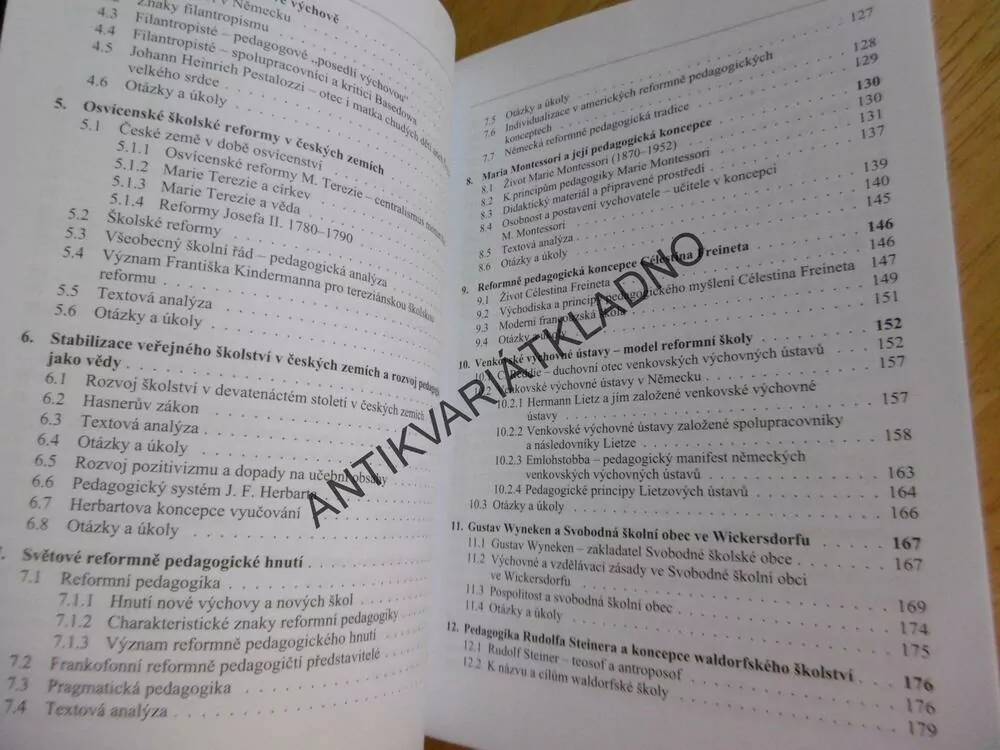 DĚJINY PEDAGOGIKY, PEDAGOGIKA, KASPER, 