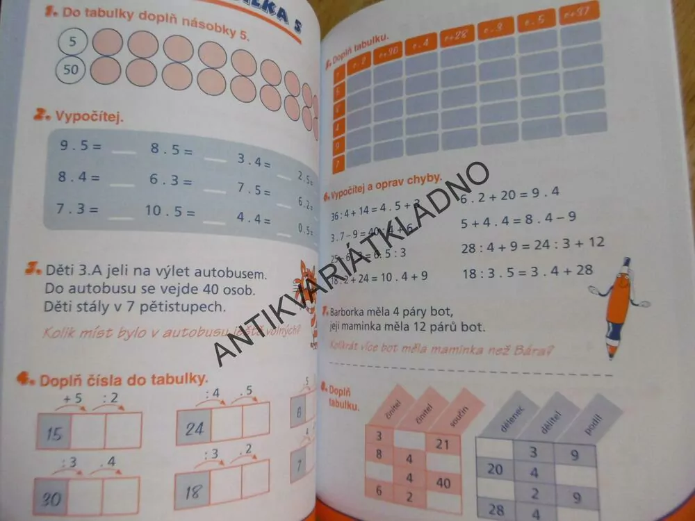 DOMÁCÍ PROCVIČOVÁNÍ MATEMATIKA 2. TŘÍDA
