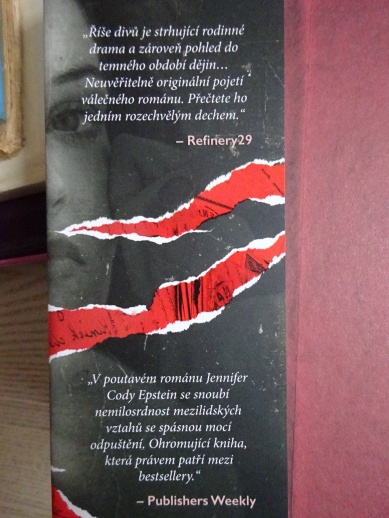 ŘÍŠE DIVŮ, JENNIFER CODY EPSTEIN, **an