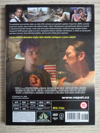 VZPOURA STROJŮ, DVD FILM