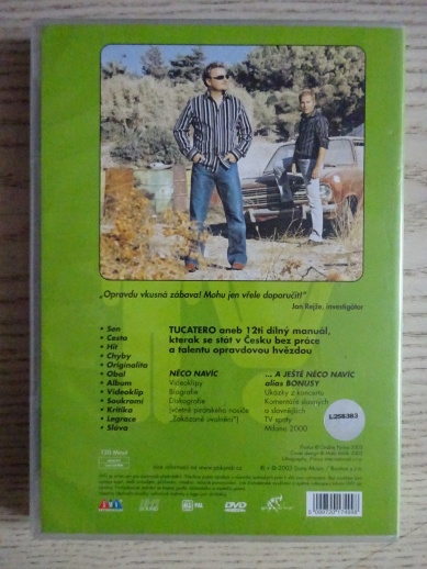 TĚŽKEJ POKONDR, TUCATERO ANEB PO PRÁCI LEGRACI!, DVD HUDBA