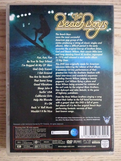 THE BEACH BOYS, DVD HUDBA