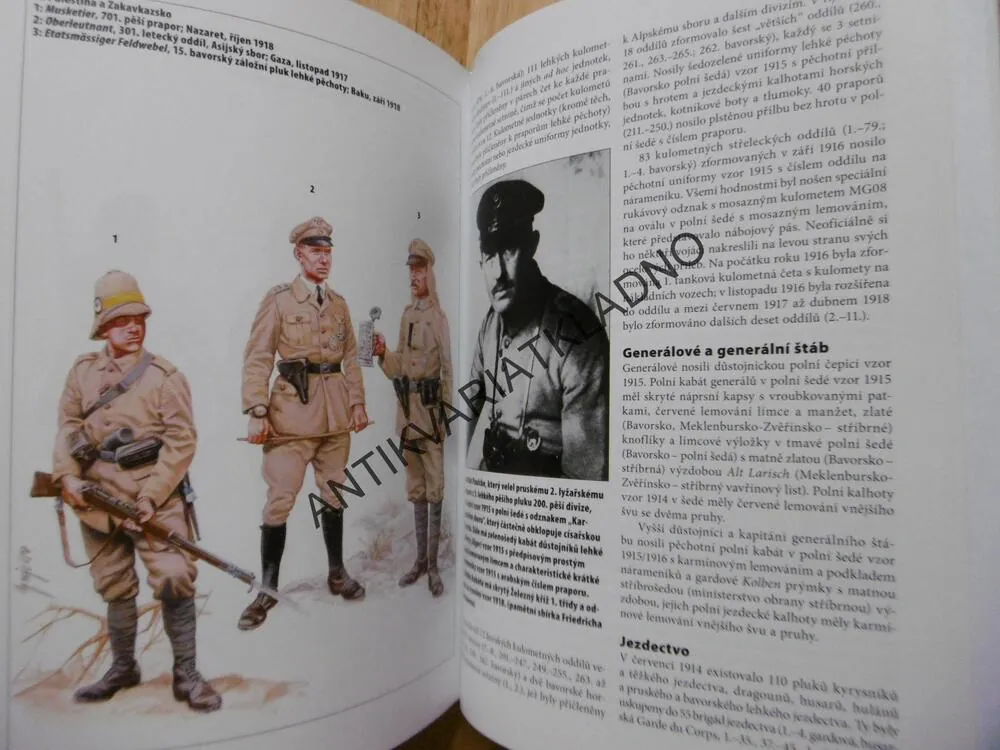 NĚMECKÁ ARMÁDA ZA PRVNÍ SVĚTOVÉ VÁLKY, NIGEL THOMAS, S. ANDREW