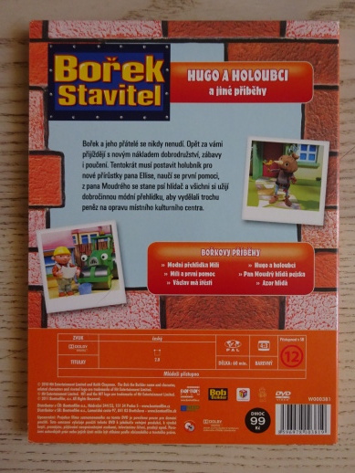 BOŘEK STAVITEL, DVD FILM