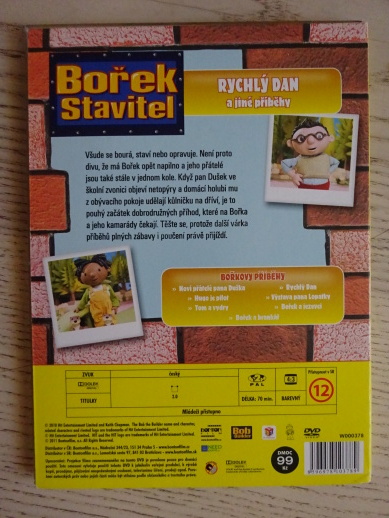 BOŘEK STAVITEL, DVD FILM