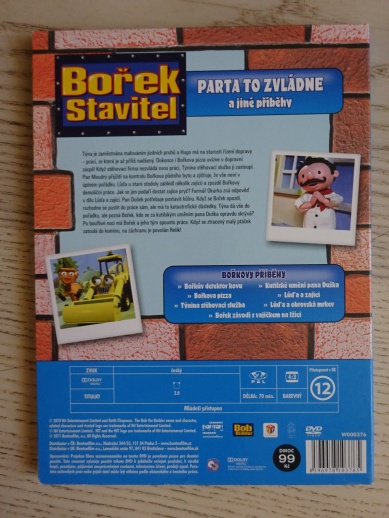 BOŘEK STAVITEL, DVD FILM