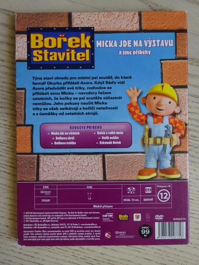 BOŘEK STAVITEL, DVD FILM