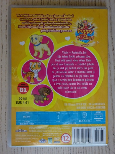 PUPPY IN MY POCKET, 1., DVD FILM 