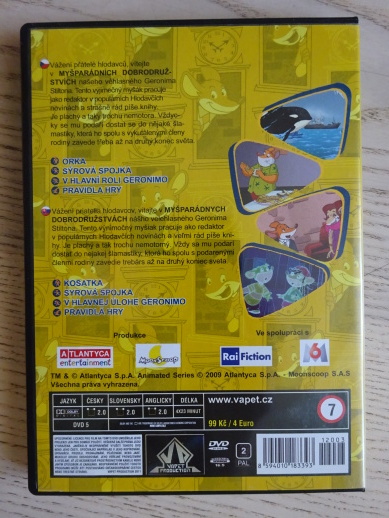 GERONIMO STILTON 5, DVD FILM