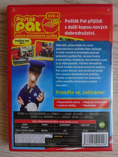 POŠŤÁK PAT 4, DVD FILM
