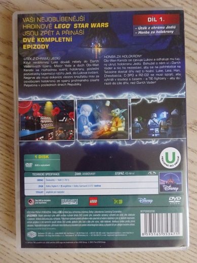 LEGO STAR WARS 1, DVD FILM