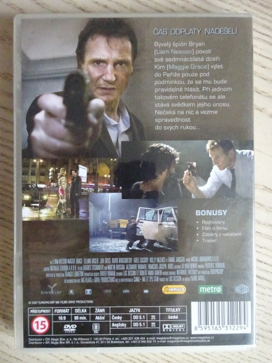 96 HODIN, DVD FILM