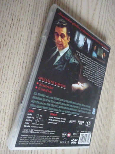INSOMNIE, DVD FILM 