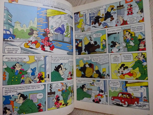 MICKEY MOUSE, KOMIKS, DISNEY, 6/1995