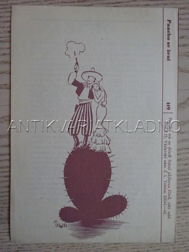 PANCHO SE ŽENÍ, R. HRUŠÍNSKÝ, FILMOVÝ PROGRAM 90