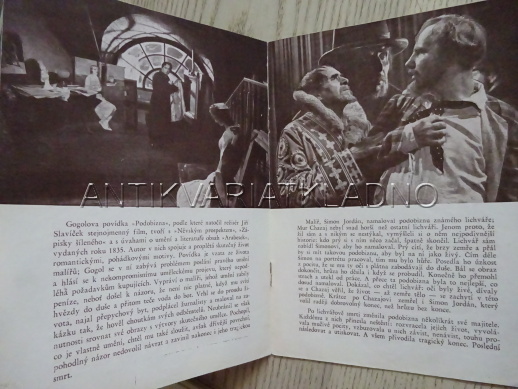 PODOBIZNA, V. ŠMERAL, FILMOVÝ PROGRAM 115