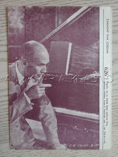 ZÁHADNÝ PAN JORDAN, R. MONTGOMERY, FILMOVÝ PROGRAM 134