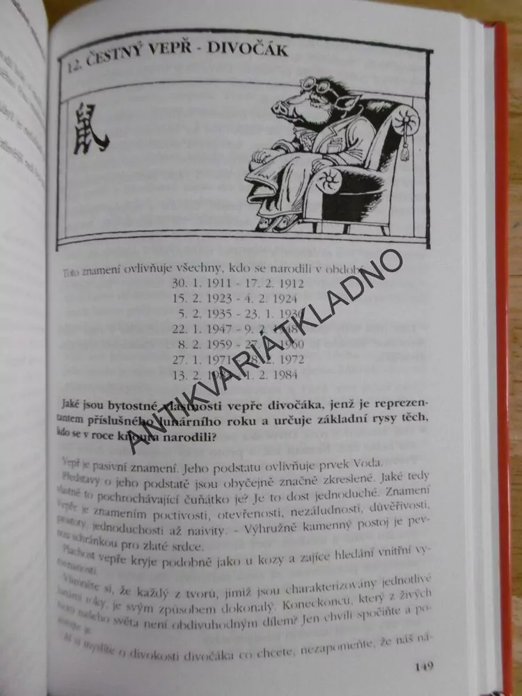 ČÍNSKÝ HOROSKOP, KRATOCHVILNÉ POVÍDÁNÍ O HOROSKOPU, JA.KA.MAN