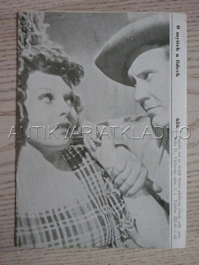 O MYŠÍCH A LIDECH, L. CHANEY, FILMOVÝ PROGRAM 163