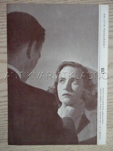 ANI STÍN PODEZŘENÍ?, J. COTTEN, FILMOVÝ PROGRAM 164