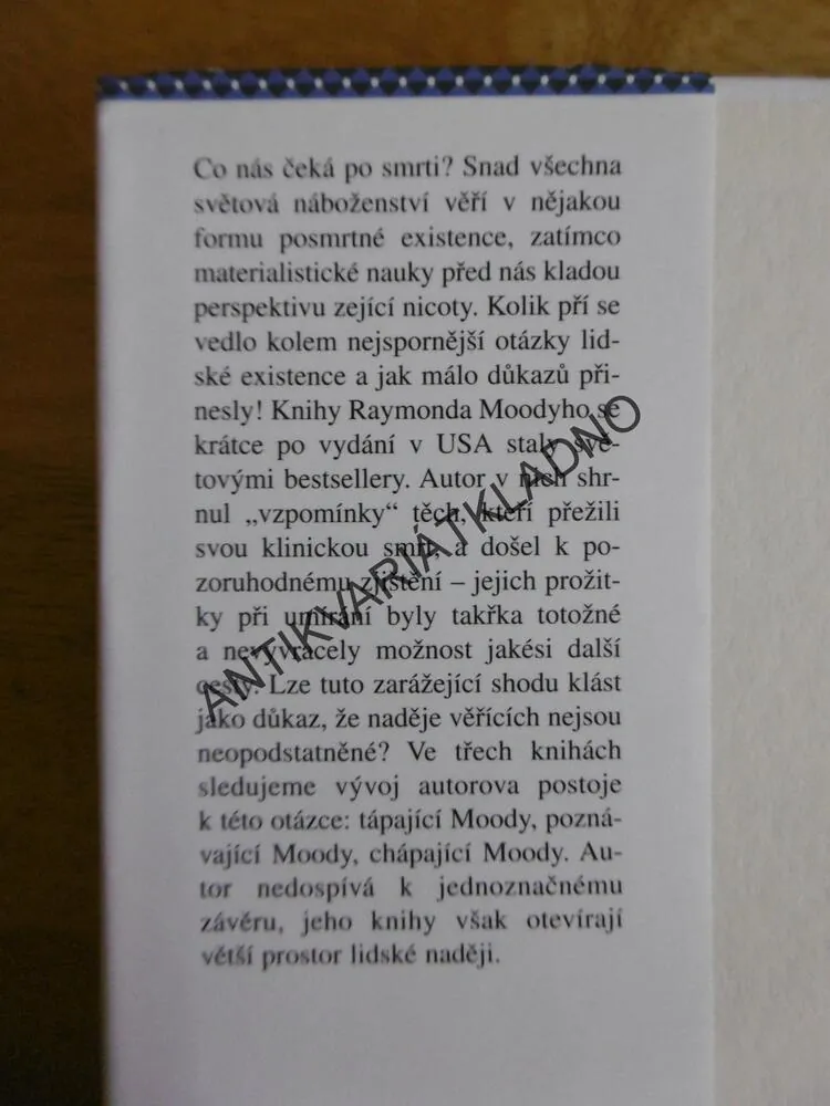 ŽIVOT PO ŽIVOTĚ, RAYMOND A.MOODY, **an