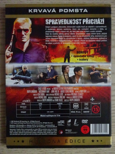 KRVAVÁ POMSTA, DVD FILM