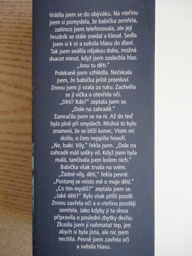 POSLEDNÍ SLOVA, LINDA GREENOVÁ, **an