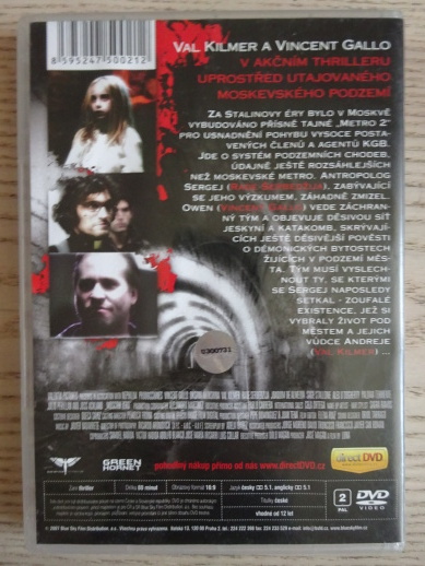 POD MOSKVOU, DVD FILM