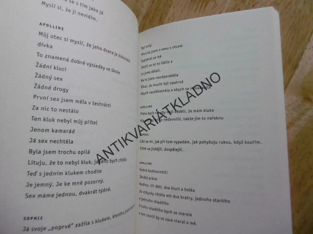 JSEM CITLIVÁ BYTOST ANEB SRDCE NEZNÁ MAPU, EVE ENSLEROVÁ,  **an