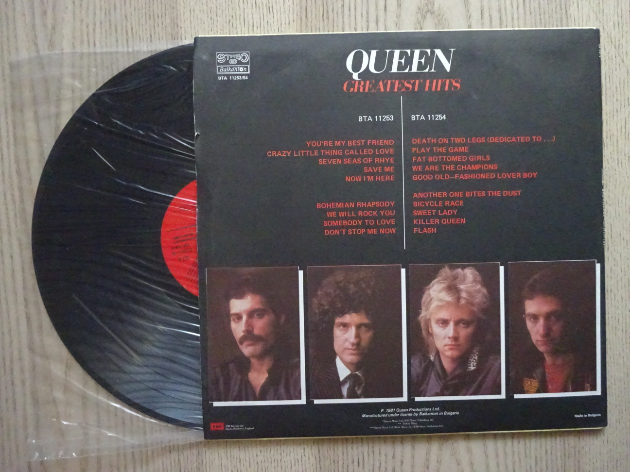 QUEEN, GREATEST HITS, GRAMODESKA