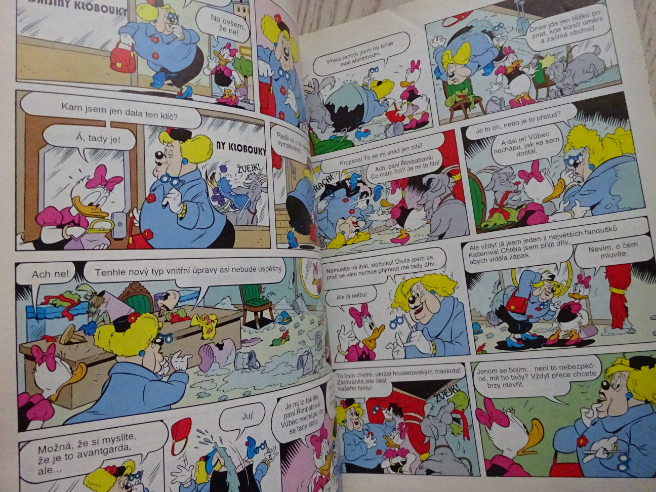 MICKEY MOUSE, KOMIKS, DISNEY, 9/1995