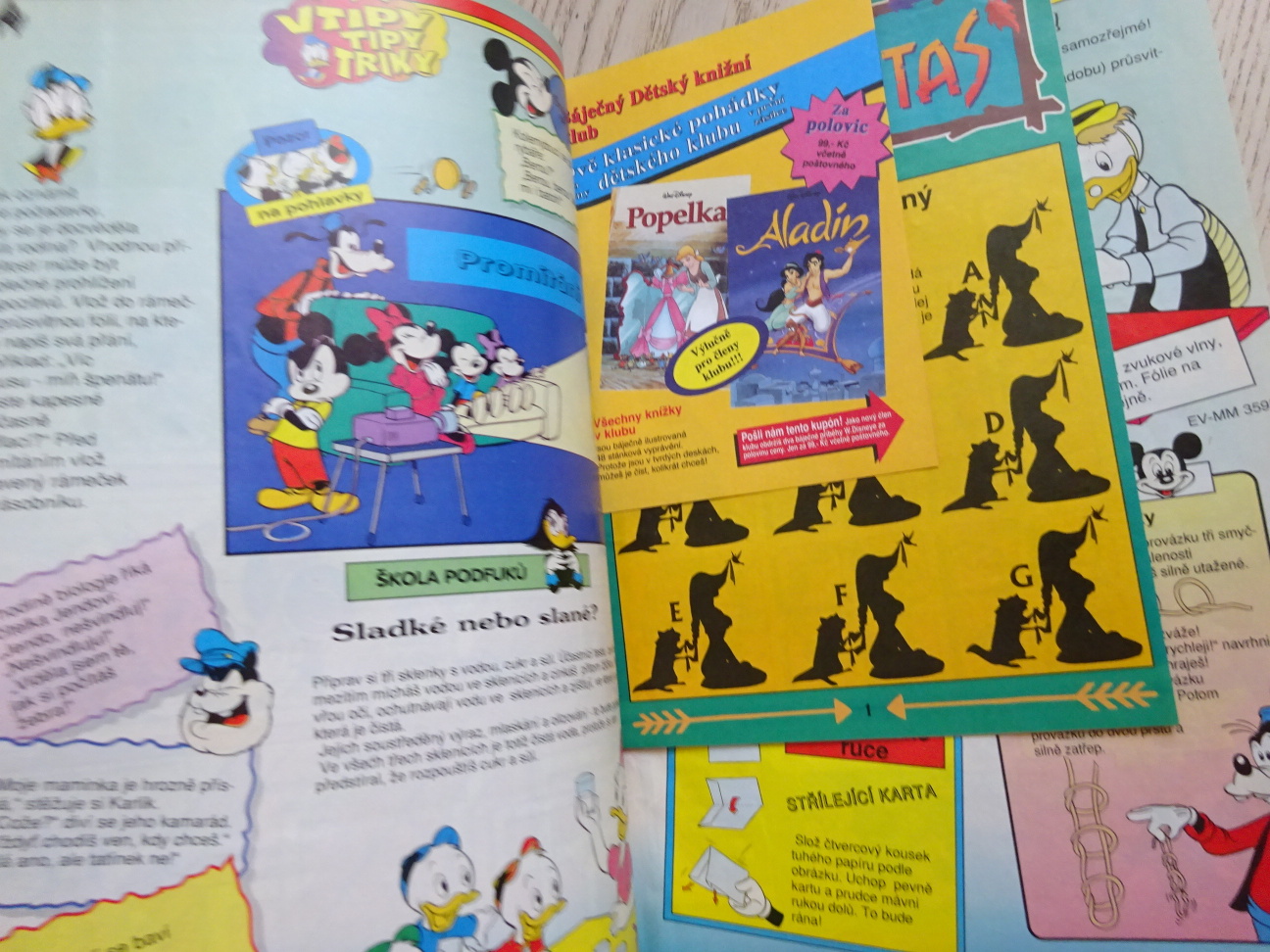 KAČER DONALD, 1/96, komiks DISNEY