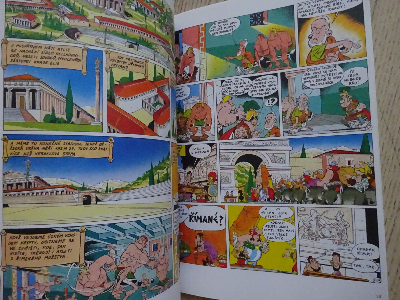 ASTERIX A OLYMPIJSKÉ HRY, ASTERIXOVA DOBRODRUŽSTVÍ XII, KOMIKS, UDERZO