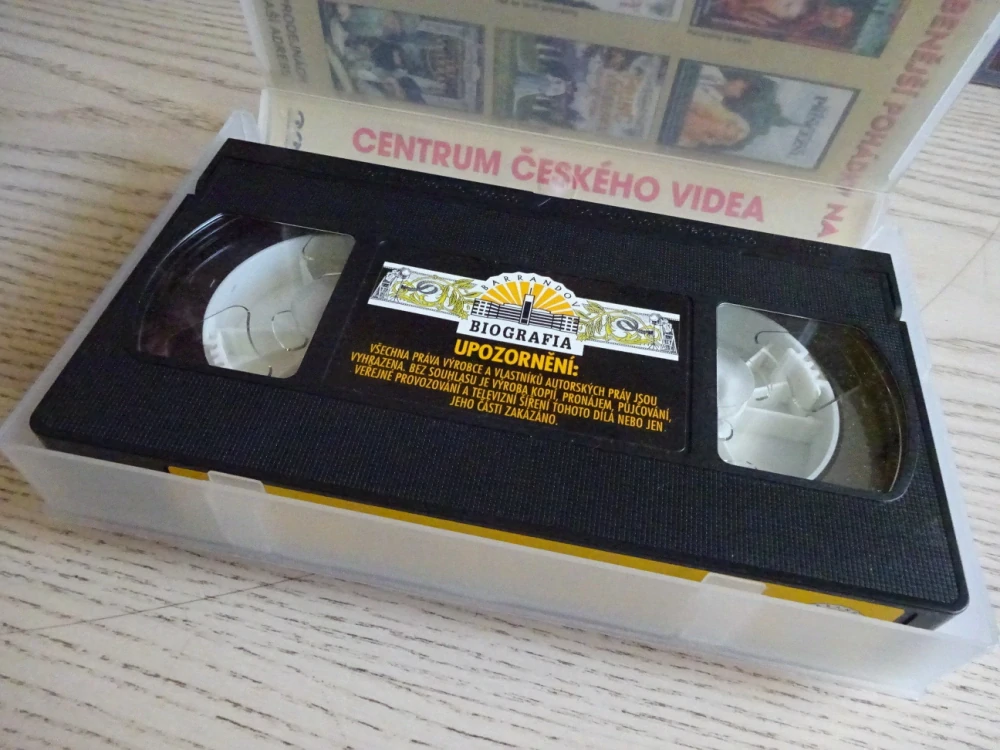 PRINC A VEČERNICE, POHÁDKA, VHS VIDEOKAZETA